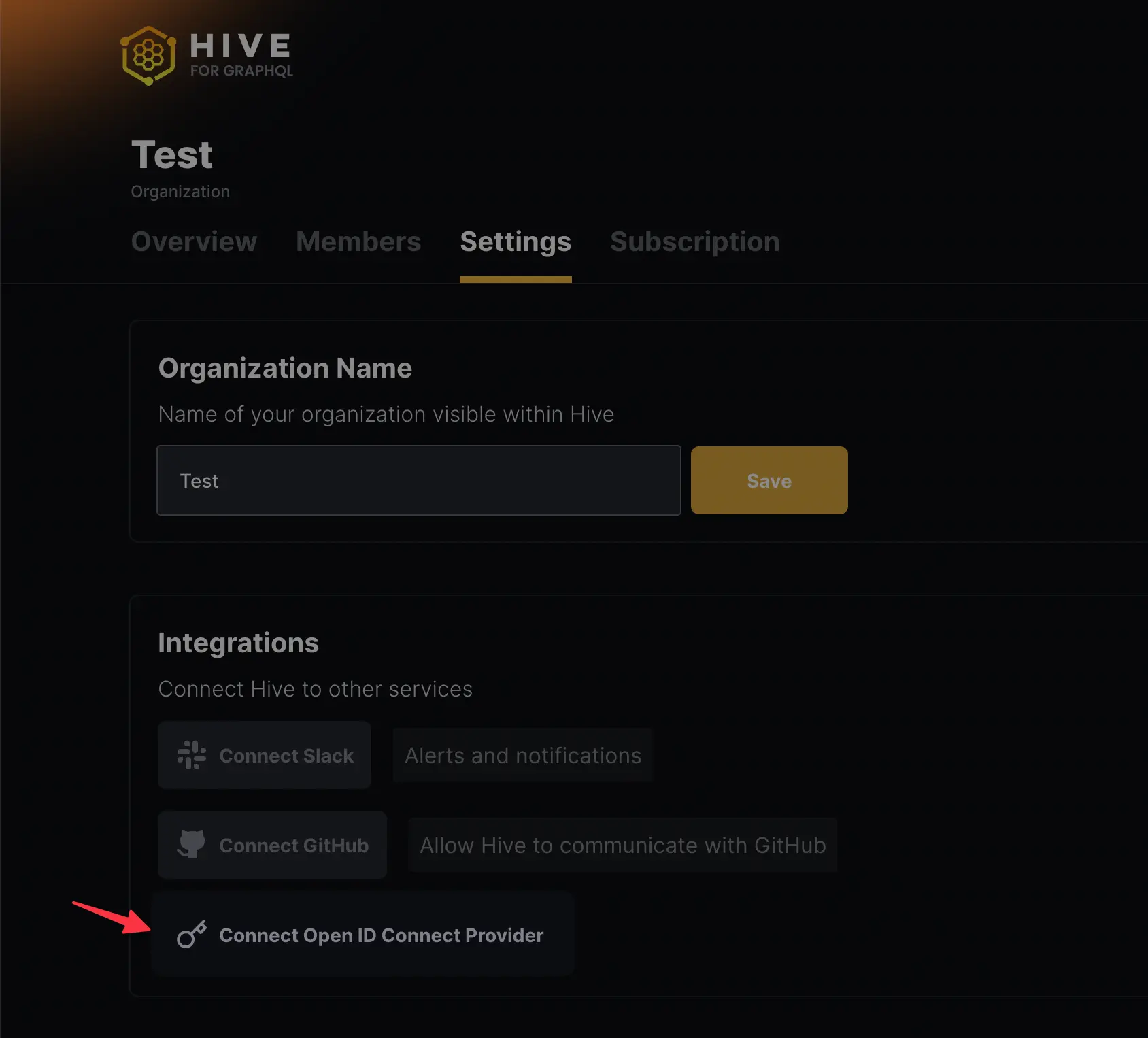 OIDC Provider in Hive